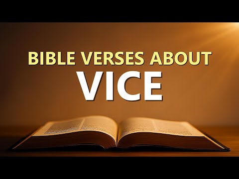 Bible Verses about Vice What Does the Bible Say about Vice?