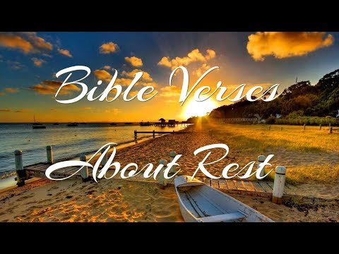 Bible Verses about Rest and Sleep What Does the Bible Say?