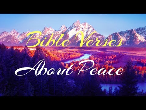 Bible Verses about Peace What Does the Bible Say? Lyrics