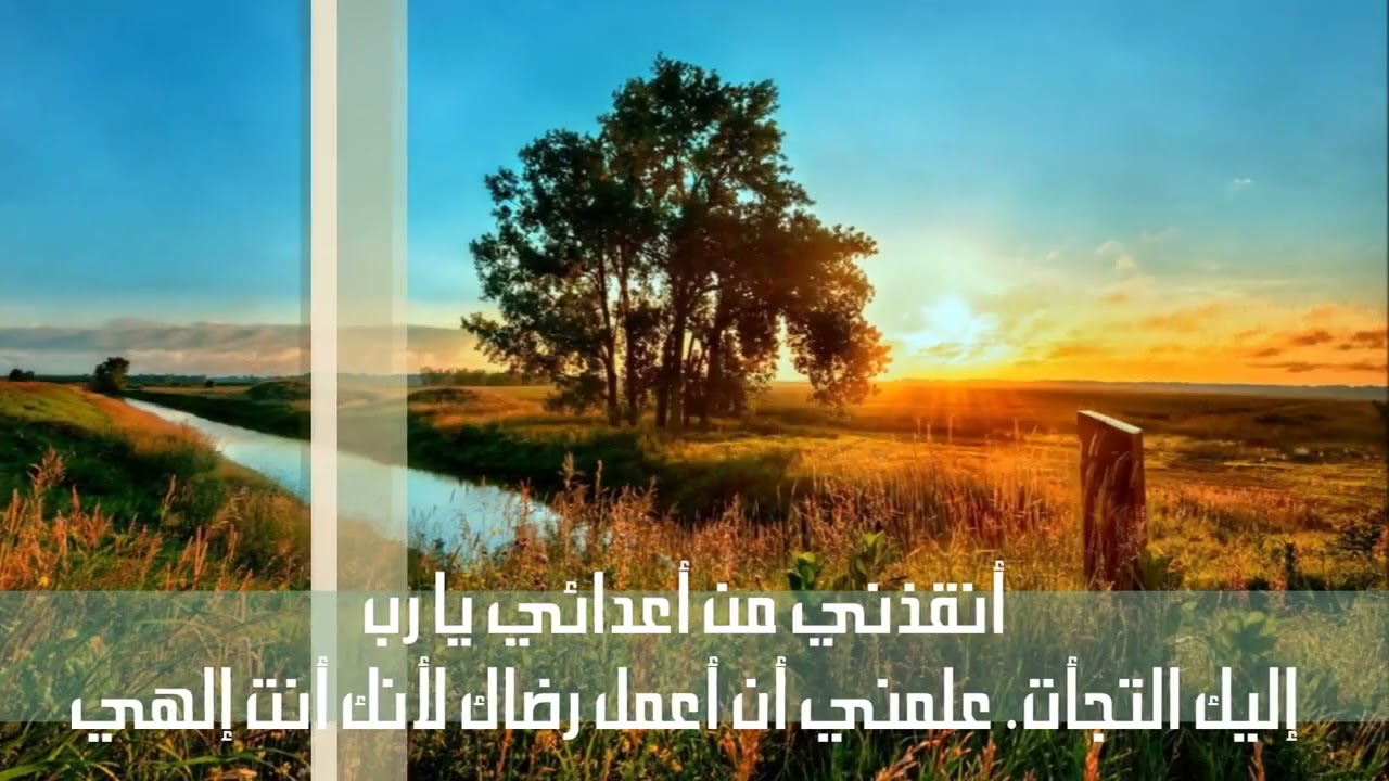 صلاة صباحية مع بداية يوم جديد يأتي لنا بالخير والبركة