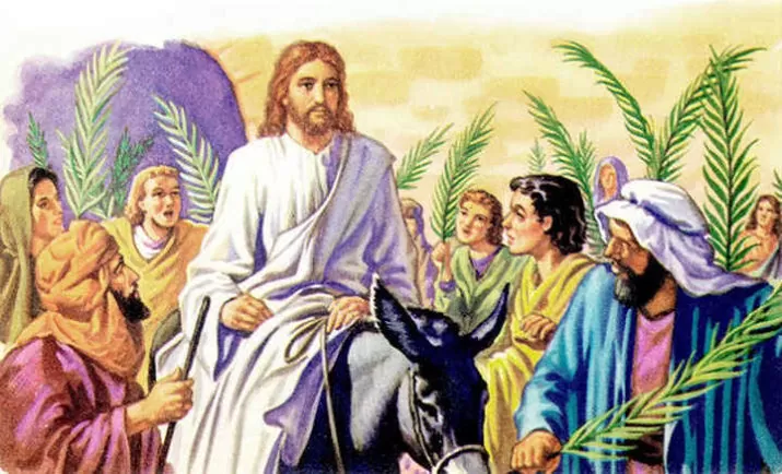 أحد الشعانين - دخول السيد يسوع المسيح إلى أورشليم