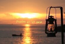 المزمور الواحد والأربعون – مزمور Psalm 41 – عربي إنجليزي