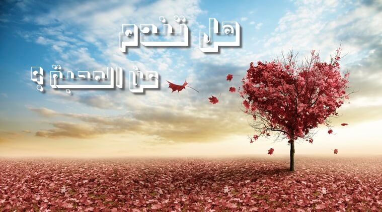 لن أندم عن كل محبة كانت بقلبي قوبلت بالكراهية لن أندم عن كل محبة كانت بقلبي قوبلت بالكراهية
