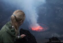 شاهد بالفيديو أكبر بركان في العالم نيراجونجو Nyiragongo