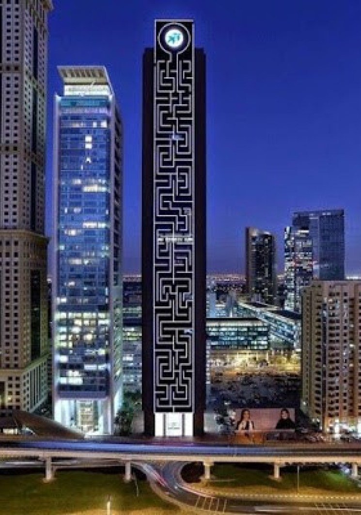 شاهد بالصور أكبر متاهة في العالم من مدينة دبي دخلت موسوعة جينيس