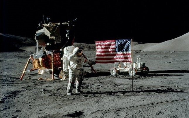 What is The Fact That America is Landing on The Moon?