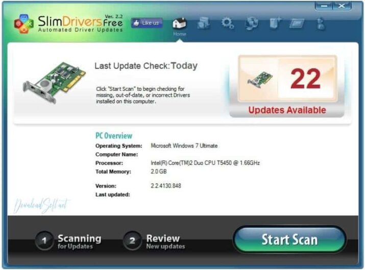 SlimDrivers الجديد برنامج SlimDrivers الجديد برنامج 2022 لتحديث تعريفات جهازك مجانا