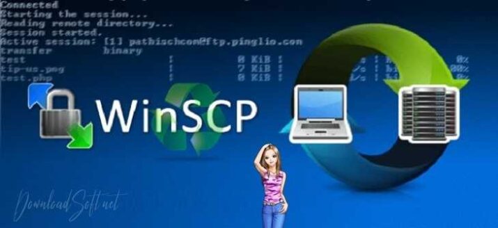 وينسكب WinSCP برنامج لرفع الملفات للمواقع 2023 مجانا