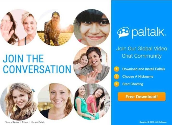 بالتوك Paltalk برنامج المحادثة صوت وفيديو تحميل مجاني