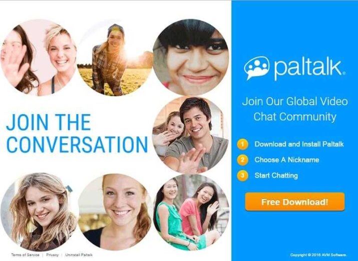بالتوك Paltalk برنامج المحادثة صوت وفيديو تحميل مجاني