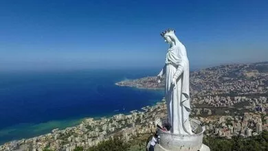 صلاة لأمنا مريم العذراء القديسة لأجل تكريس لبنان وبلاد الشرق