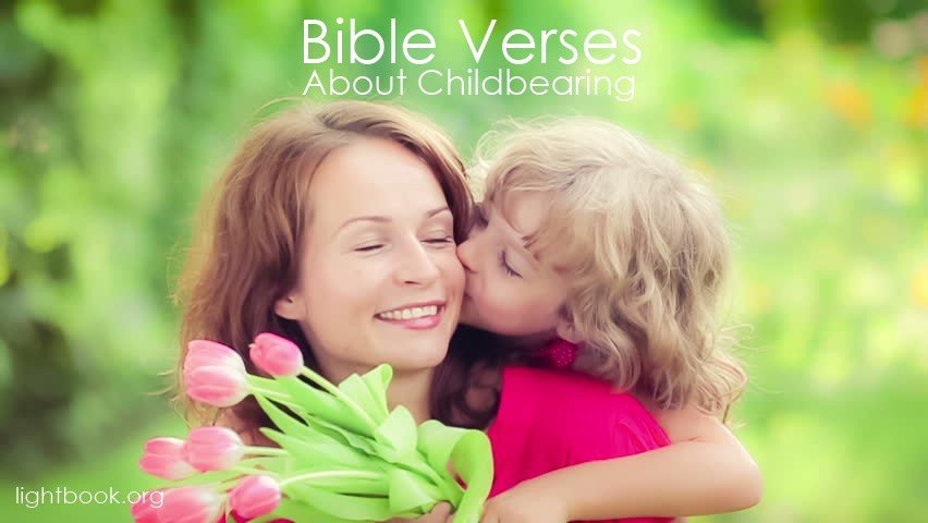 Bible Verses about Childbearing (English-Arabic)