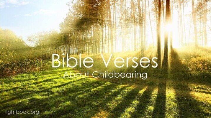 Bible Verses about Childbearing 2 (English-Arabic)