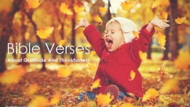 Bible Verses about Gratitude And Thankfulness (English-Arabic)