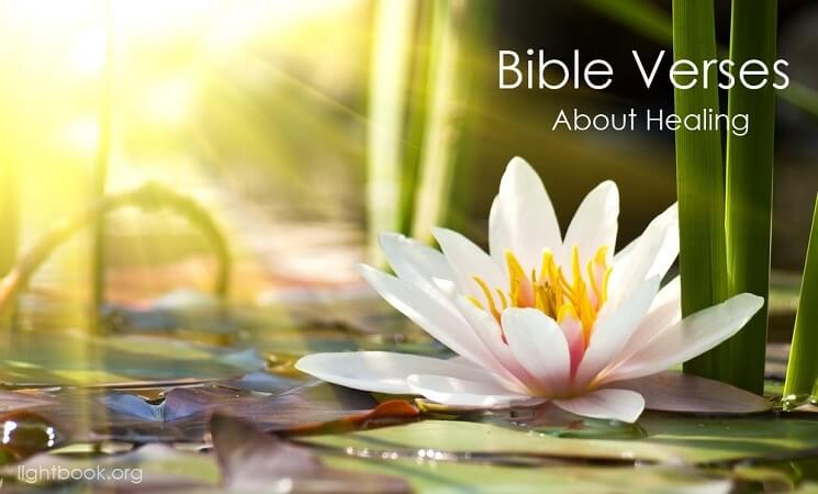 Bible Verses about Healing (English-Arabic)