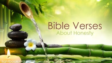 Bible Verses about Honesty English-Arabic