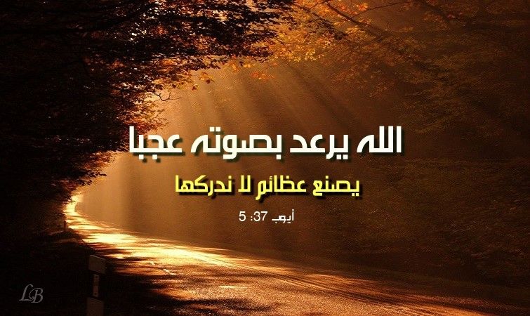 Bible Verses about Creation (English-Arabic)