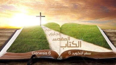 Genesis 6 – In English and Arabic with Audio to Read and Listen (KJV)