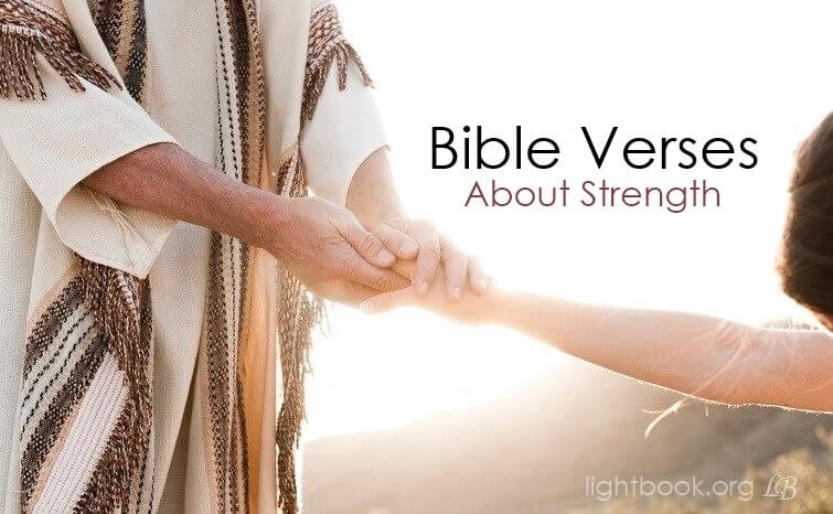 Bible Verses about Strength 2 (English-Arabic)