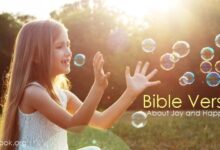 Bible Verses about Joy and Happiness (English-Arabic)