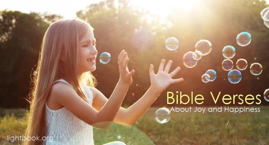 Bible Verses about Joy and Happiness (English-Arabic)