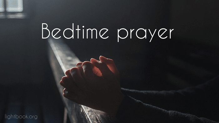 Good Night Prayer - I Lay Me Down to Sleep with Blessing