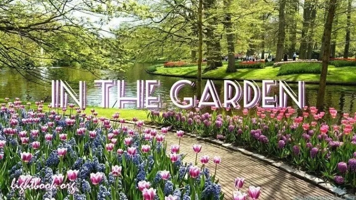 In The Garden - I Come to the Garden Alone - with Lyrics