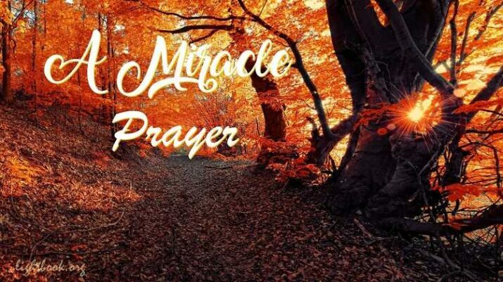 Miracle Prayer that Will Change Your Life in Jesus Name