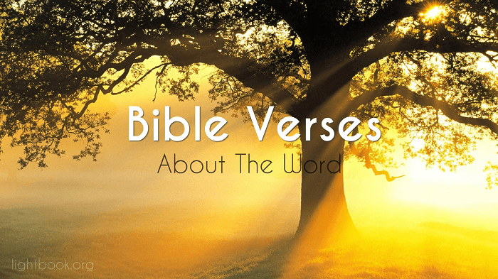 Gospel Verses about The Word