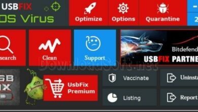 UsbFix Free برنامج لإصلاح وتنظيف الفلاش ديسك 2022 مجانا
