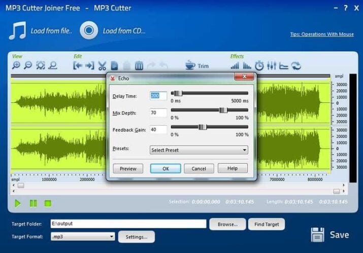 MP3 Cutter Joiner برنامج تحرير الصوت للكمبيوتر مجانا