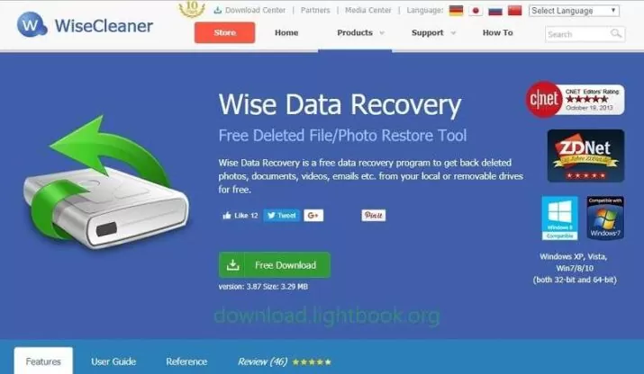 Télécharger Wise Data Recovery Récupérer Fichiers Supprimés