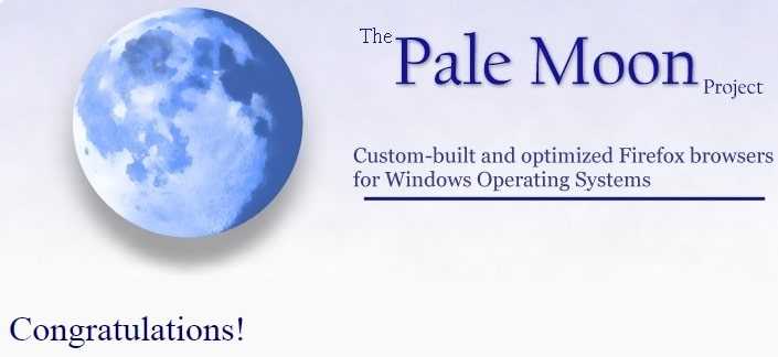 متصفح Pale Moon اخر اصدار 2024 للكمبيوتر مجانا