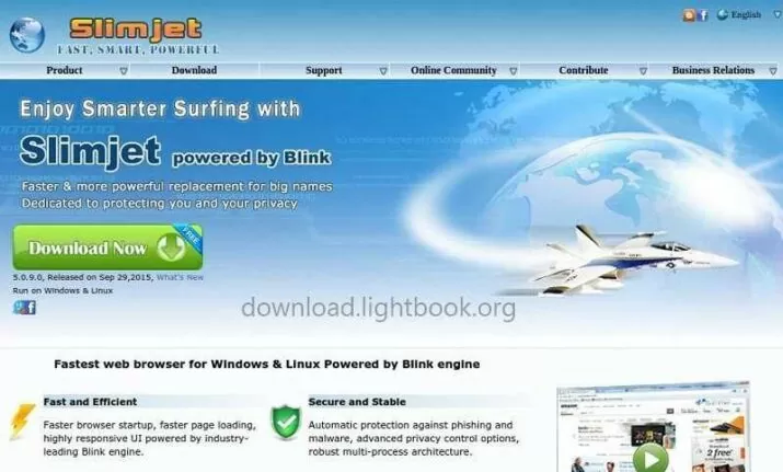 تحميل متصفح سليم جيت 2022 Slimjet Web Browser سريع وآمن مجانا