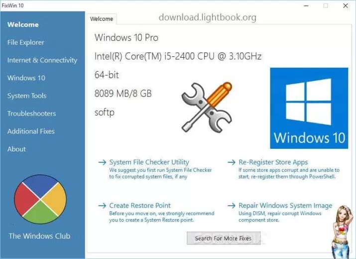 FixWin 10 Téléchargement Gratuit 2022 pour Windows 10