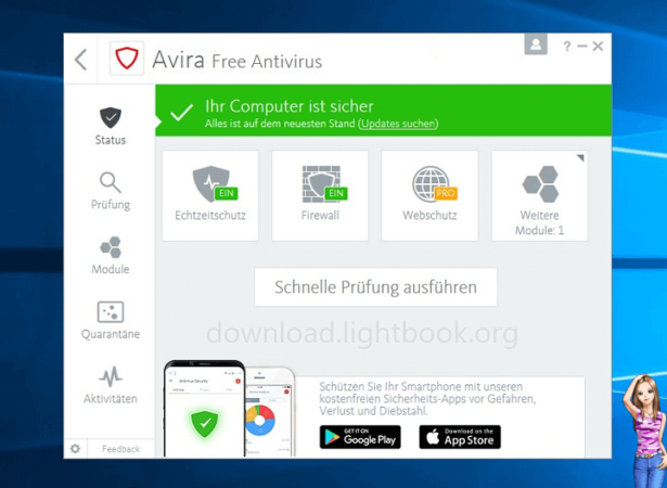 تحميل Avira Free Antivirus أفضل برنامج حماية لسنة 2024 مجانا