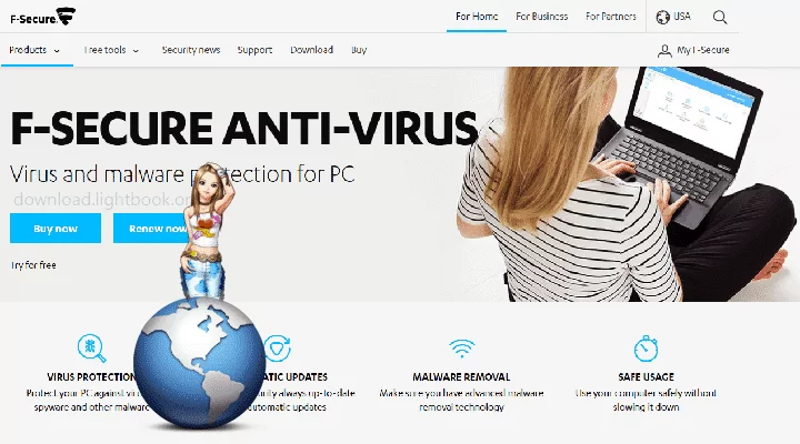 تحميل اف سيكيور F-secure Antivirus 2022 أقوى مضاد فيروسات
