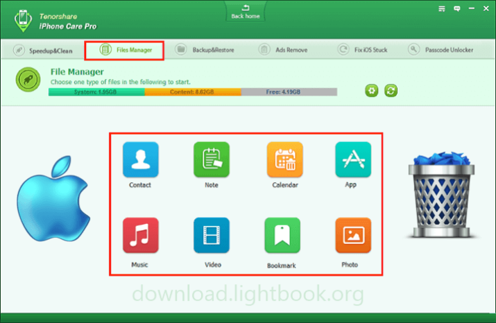 ويس ايفون Wise iPhone Care لتحسين نظام تشغيل iOS مجانا