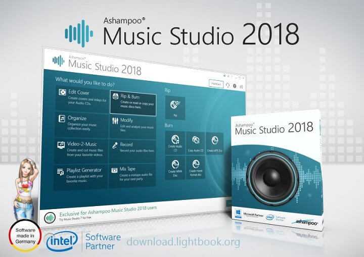 Ashampoo Music Studio Free Download for Windows 32/64-bits