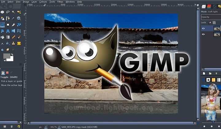GIMP Picture Editing Download Free 2024 for Windows and Mac