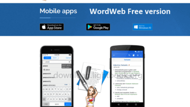 قاموس وورد ويب 2022 WordWeb تحميل للكمبيوتر والموبايل مجانا