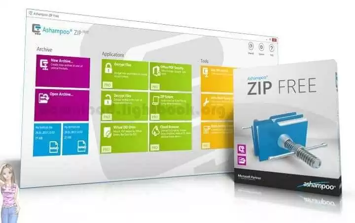 Ashampoo ZIP FREE 2022 Download for Windows 32/64-bit