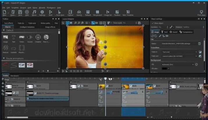 AquaSoft SlideShow Ultimate برنامج لإنشاء سلايد شو مجانا