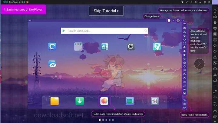 Download Nox App Player 6.2 to Run Android Apps on Windows PC
