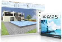 برنامج الرسم الهندسي 3D CAD Professional 5 للكمبيوتر مجانا
