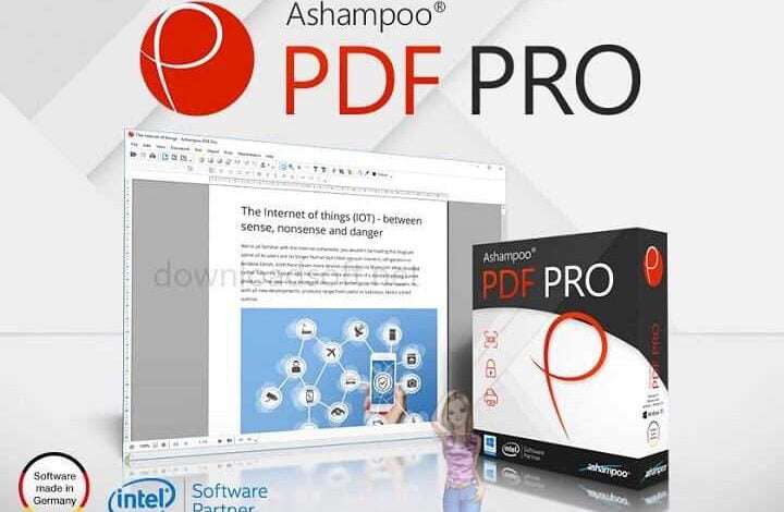 Ashampoo PDF Pro برنامج لتحرير وقراءة ملفات PDF مجانا