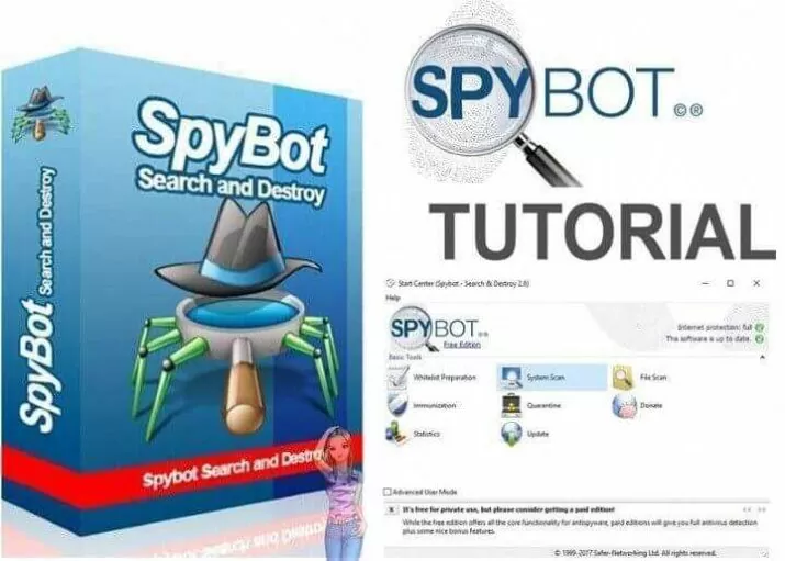 تحميل Spybot – Search and Destroy مكافح برامج التجسس