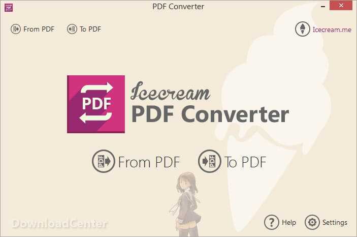 تحميل Icecream PDF Converter برنامج لتحويل الملفات إلى PDF