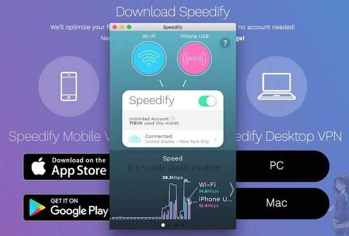 Speedify أسرع وأقوى VPN للكمبيوتر والموبايل 2022 مجانا
