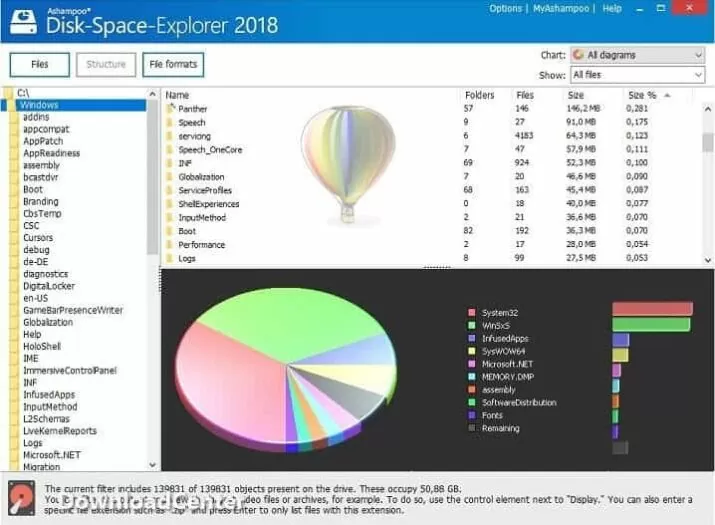 Download Disk-Space-Explorer Free Control and Analyze HD